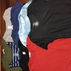 EUC Bundle of 8 Women's Maternity Tops, Size L, Various Brands
